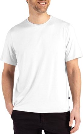Cutter & Buck Coastline Epic Comfort Performance T-Shirt in White at Nordstrom, Size Xxx-Large