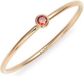Nashelle Birthstone Ring in January Gold at Nordstrom, Size 7