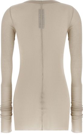 Rick Owens Rib LS T T-shirt - Beige