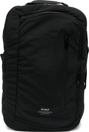 Ecoalf logo-print backpack - men - Polyamide/Polyamide - One Size - Black