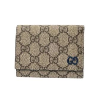 Gucci Pre-owned Wallets, female, Beige, Size: ONE SIZE Pre-owned Wallet (tri-fold)