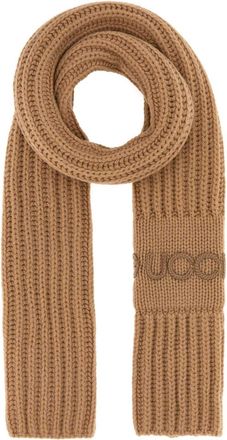 Gucci Camel Wool Blend Scarf