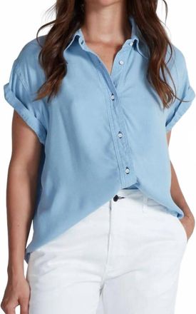 ASKK NY Virginia Shirt In Washed Blue