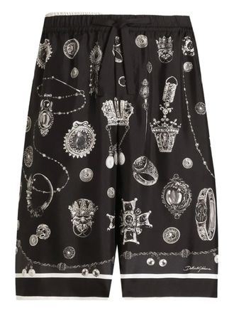 Dolce & Gabbana Shorts con coulisse - Nero