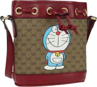 Gucci Pre-owned Micro Small GG Canvas Schoudertas - Dames - Vintage Tas - Veelkleurig - ONE Size - Leer - Vintage