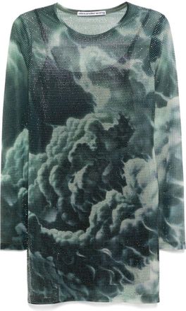 Alexander Wang Abito con decorazione - Verde
