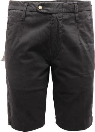Evisu Bermuda Shorts Made in Italy - Heren - Korte Broeken - Zwart - W29 - Korte Broeken
