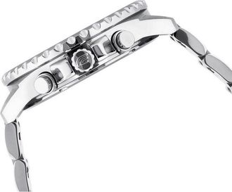 Casio Edifice Mens Silver Watch EF-527D-2AVUEF Stainless Steel - One Size