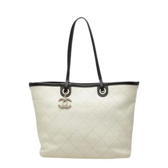 Chanel Pre-owned Vintage Tote Bag - Pre-owned - Mujer - Blanco - ONE SIZE