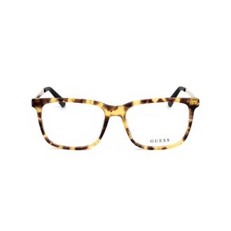 Guess Mens Brown Square Eyeglass Frames GU50048-3
