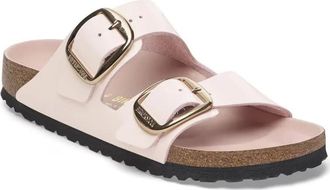 Birkenstock Roze Shine Gesp Sandalen - Dames - Sandalen - Beige - 39 EU - Schoenen
