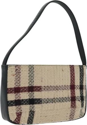 Burberry Pre-owned Handbags, female, Multicolor, Size: ONE SIZE Pre-owned Leather handbags