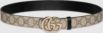 Gucci Reversible GG Marmont Belt, Size 115