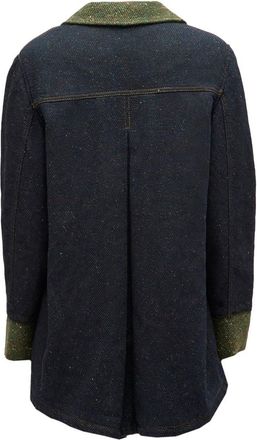 Ganni Cotton Denim Blazer