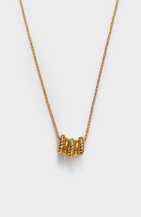 Katie Loxton Laia Necklace in Gold Coated at Nordstrom, Size 15