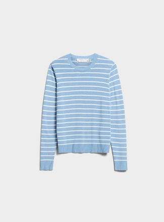Contemporaine Womens Striped fine-knit sweater