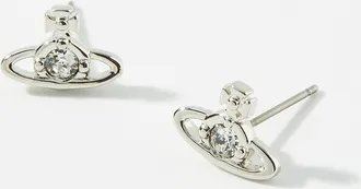 Vivienne Westwood Womens Nano Solitare earrings
