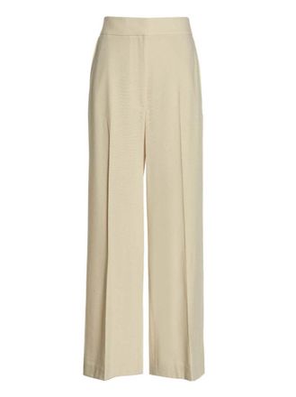 Khaite Beige Loose Flat Front Pant