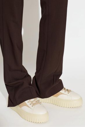 Hogan Sports Shoes On A Platform H-stripes, Womens, Cream