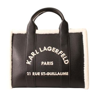 Karl Lagerfeld Haydn Handtas - Dames - Tassen - Zwart - Maat: ONE Size