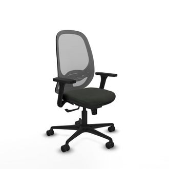 Piqueras y Crespo Silla De Oficina Piqueras Y Crespo Cilanco Gris Malla Nylon
