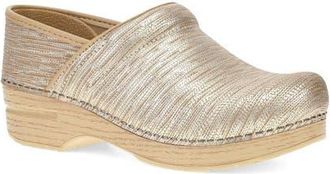 Dansko Professional Clog in Gold Texture at Nordstrom, Size 10.5-11Us