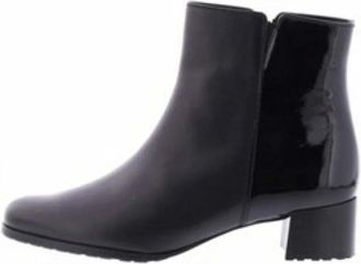 Sioux Enkellaars met hak - Dames - Schoenen - Zwart - Maat: 40 1/2 EU