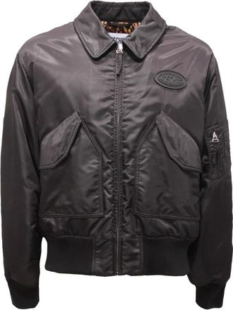 Moschino Jassen, Heren, Zwart, L, Couture Jas