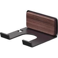 OEM Soporte De Madera Para Secador De Pelo De Pared, Estante Para Guardar El Secador, Organizador De Herramientas De Peinado, F&aacute;cil De Instalar. - Crezuo