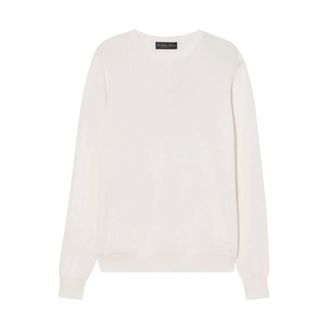 Brooks Brothers Hombre, Jerseys, Blanco, Talla: S