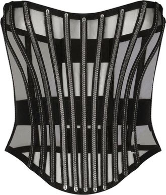 Dolce & Gabbana Black Bustier