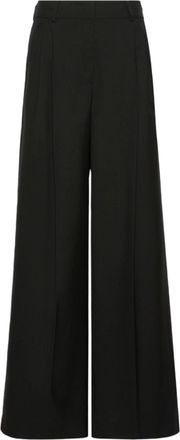 Weekend Wide-Leg Pants With High Waist And Polished Creases