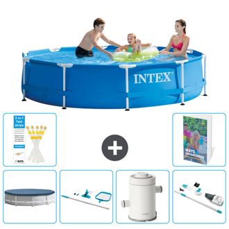 Intex Piscina Con Estructura Redonda - 305x76 Cm - 7-piezas S83