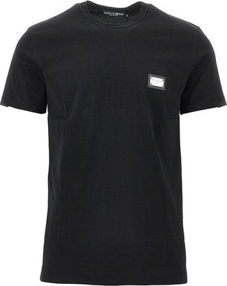 Dolce & Gabbana Logo plate T-shirt Man 46
