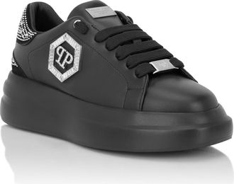 Philipp Plein Low-Top Sneakers Megastar Strass Women in Black/black at Nordstrom, Size 35