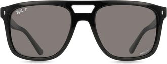 Ray-Ban RB2213CH Polarized 901/K8 Mens Sunglasses Black Size 55