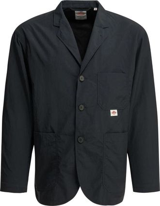 Danton Nylon Tusser Jas - Heren - Blazers - Blauw - XS - Nylon - Jassen