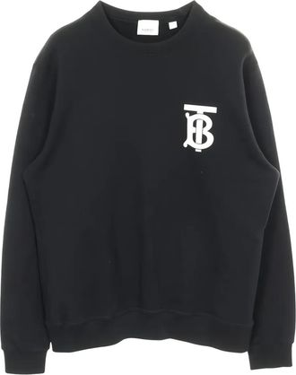 Burberry logo-detail crew-neck sweatshirt - Black