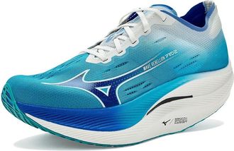 Mizuno Wave Rebellion Pro 2 Womens Shoes River Blue/Mugen Blue : Womens 10.5 B - Medium, Synthetic