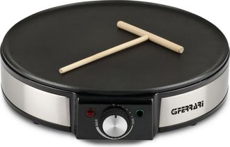 G3Ferrari G3ferrari Profi-crepe Aparato Para Crepes Negro Y Plata