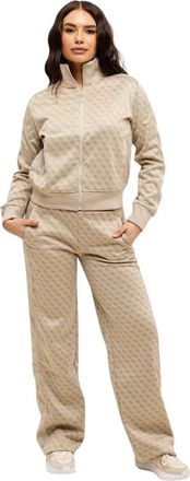 Guess Maya 4G Set - Dames - Trainingspakken - Beige - S - Polyester - Fitness