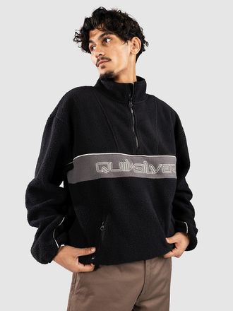 Quiksilver Omni Sherpa Half-Zip Fleece Pullover schwarz