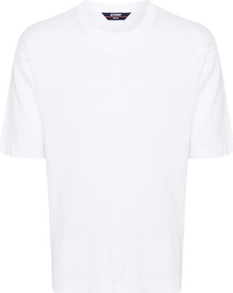 K-Way T-shirt girocollo - Bianco