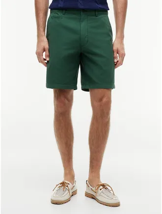 Tommy Hilfiger Mens Regular Fit 8 Garment-Dyed Short - Street Green - 30