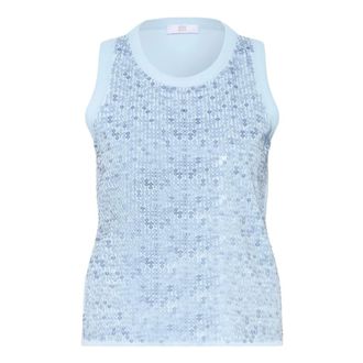 Riani Dames, Tops, Blauw, Maat: XL Katoen