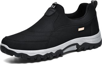 Generic Mens Casual Shoes 2025 Air Mesh Slip On Walking Shoe Lightweight and Breathable Arch Support Road Running Athletic Rebound Core Wide Fit Trainers for 