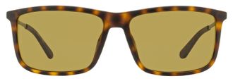 Dragon DR107S Plant-Based Resin Rectangle Sunglasses - Brown