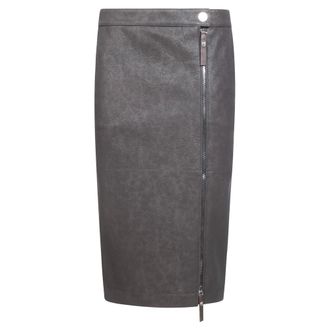 Pinko Pinko, Dames, Rokken, Bruin, Maat: XS Nylon