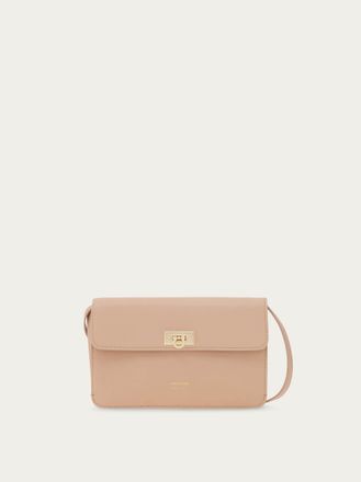 Ferragamo Women Flat Gancini minibag Pink