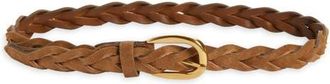 Madewell Braided Belt in Aged Cognac at Nordstrom, Size Xx-Small